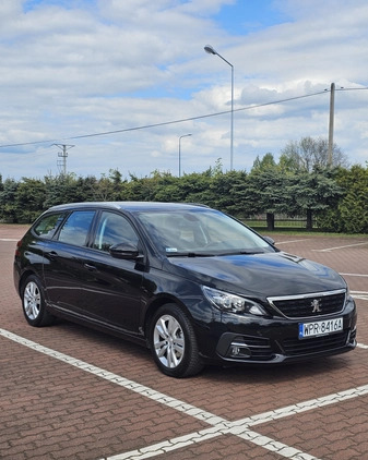 Peugeot 308 cena 50900 przebieg: 96300, rok produkcji 2019 z Pruszków małe 704